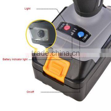 Rechargeable Li-ion Battery Cordless Impact Wrench With LED Light Electric Wrench photo-2