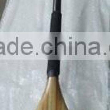 Bamboo SUP paddle, splitable shaft,