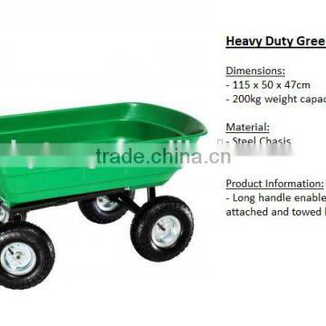 Heavy Duty Garden Cart With Plastic Tray Tool Cart TC4253 photo-4