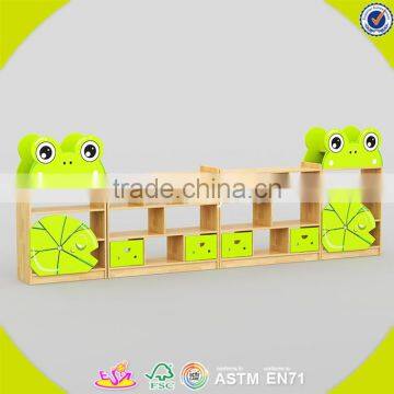 Wholesale Inexpensive Children Toy Storage Shelf,wooden Furniture Cartoon Style Storage, Kids Storage Furniture W08C209 photo-3