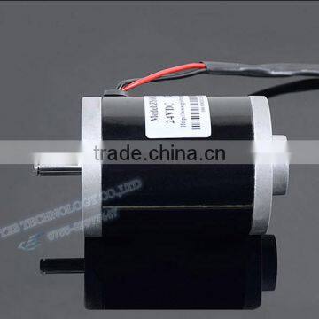 120W 24V 3500RPM High Power High Torque Two Ball Bearing DIY DC Motor With Pure Core Wire Low Noise photo-4