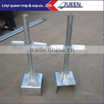 Steel Adjustable Steel Heavy Duty Post Base Jack Used in Construction