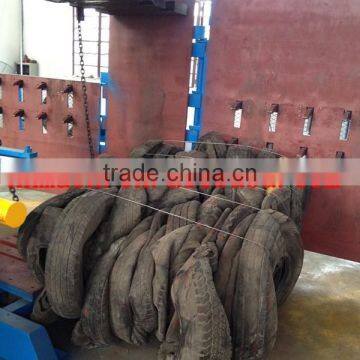 CE Approved Scrap Truck Tire Baling Machine photo-4