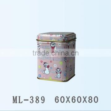 Mini Square Tea Tin