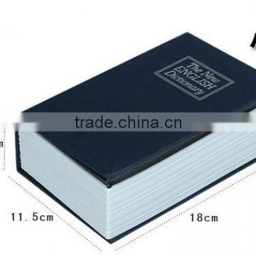 hot selling Fake Book with key lock book safe