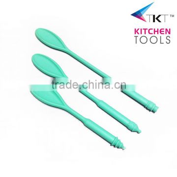 Christmas series 3 PCS salad spoon,Plastic salad spoon