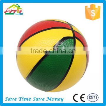 mini size pvc basketball, sports toy type pvc basketball with logo printed