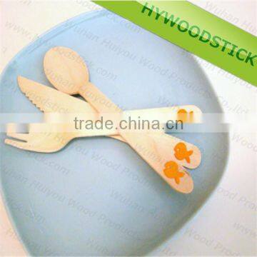 Biodegradable Disposable Wooden Cutlery ,Disposable Bamboo Cutlery photo-6