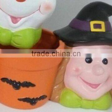Halloween Decorations Ceramic Flower Pots photo-4