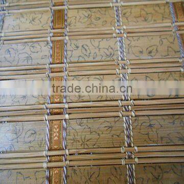 printed roller bamboo curtain