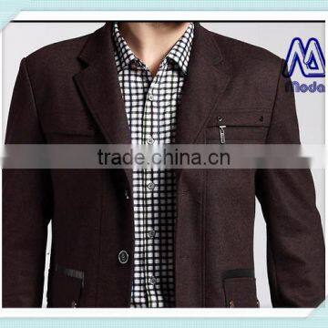 men winter jacket wool cotton