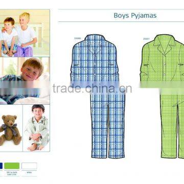 2015 fashion high quality comfortable sleepwear 100%cotton flannel pajama set ,