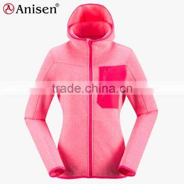 factory outlet breathable chest pocket sweater women jackets