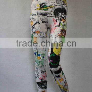 colorful women's lovely cartoon leggings