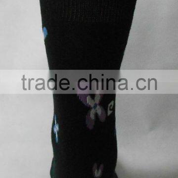 Mens Colored Pattern Casual Dress Socks photo-4