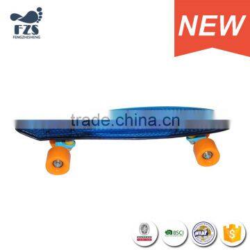 HSJ59 Banana Board 22 Inch Plastic Board Fish Complete Skateboard photo-2