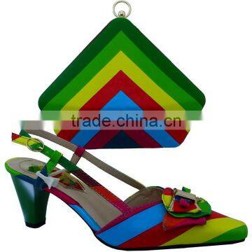 Bestway Wholesale Price Top Grade Interesting Design Ladies Shoes and Matching Bags Party Shoes and Matching Bags MG1058 photo-4