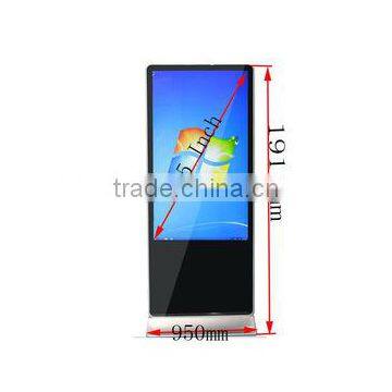 55 Inch Floor Stand Advertising Touch Screen Panel PC Totem Display photo-4