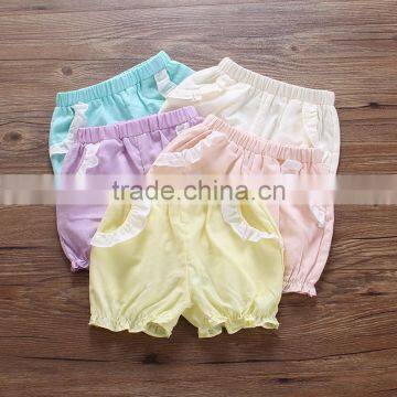 Summer Pumpkin Shorts Children's Casual Pants Baby Girls Thin Section Pants photo-2