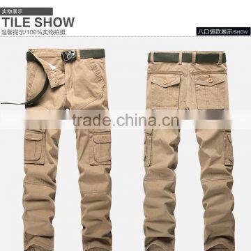 2016 Custom Mens Cargo Pants With Side Pocket photo-2