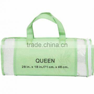 Bamboo Memory Foam Pillow With Removable Zipper Cover photo-4