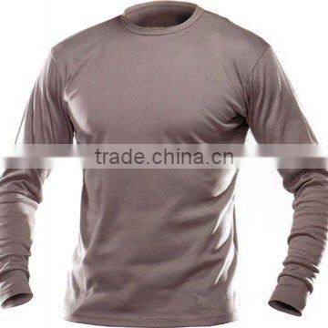 Merino wool Lanzing viscose flame retardant long sleeve shirt