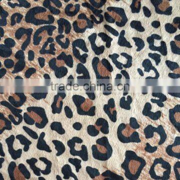 Minky fabric/100% polyester printing knitting fabric