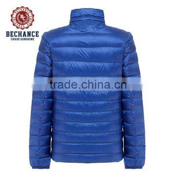 OEM Service Men Ultra Light Black Winter Down Jacket Packable Lightweight Coat Short Outwear PQ401 photo-2