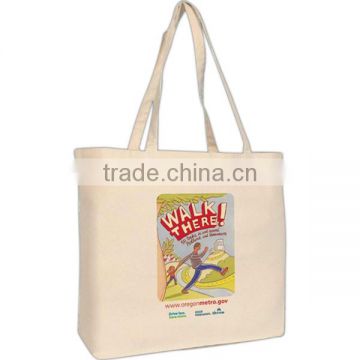 Full Color Print Jumbo Tote Bag - made from 10 oz. cotton and comes with your logo.