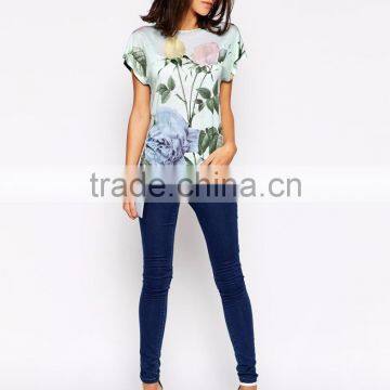 High Quality Round Neck Short Sleeve T-shirt Printing Wholesale t Shirt photo-5