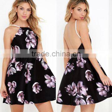 OEM fashion latest ladies summer sexy beach dress women