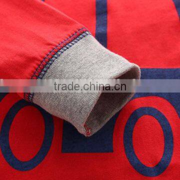 Wholesale Long Sleeves Kids 100% Cotton Colorful Pullover Pajama Set photo-4