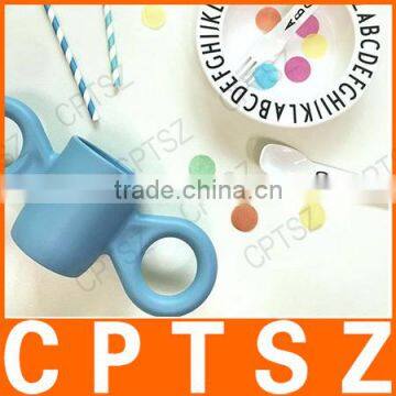 Ins Hot Sale Plastic Cup Big Ear Mug Candy Cups Ins Hot Style in the Nordic Beauty Big Ear Cup Children Baby Baby Learn to Drink photo-2