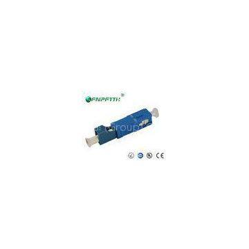 Blue 0.2dB Insertion Loss SC-LC fiber optic cable adapter for Datacenter networks
