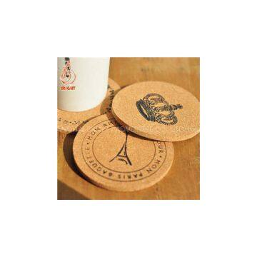 Promotional Cork Coasters Logo Printed