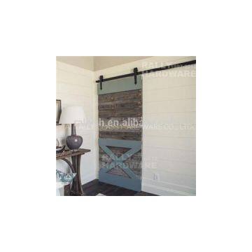 Complete Set Steel Rail Sliding Barn Door Hardware