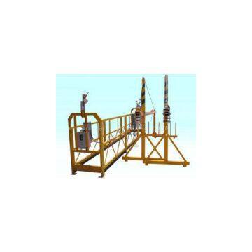 Steel / Aluminum Alloy Adjustable Powered Rope Suspended Platform Cradle