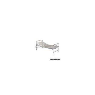 Powder coated steel single-rocker care bed,Medical bed