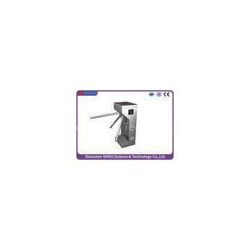 Half-height Intelligent Fingerprint Tripod Turnstile for Metro Station, Office building