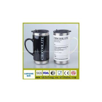 350ml Promotional Ceramic Mug with handle