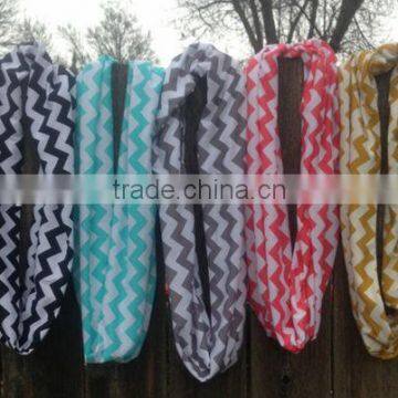 2015 Fashionable Winter Warm Chevron Knitted Cotton Scarf Wholesale Children Cotton Shawl