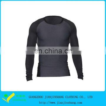 Compression Mans Polyester Running Training Sports T Shirts