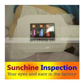 quality control of beauty machine during production/inspection service in China