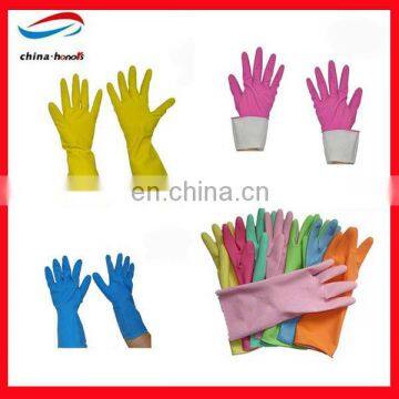 Colored Latex Household Gloves For Sale