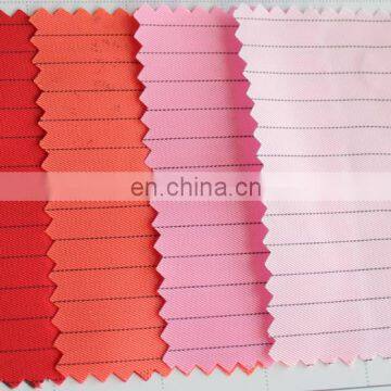 5mm stripe polyester esd fabric