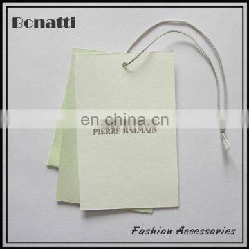 cheap garment paper hang tag