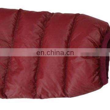 100% Polyester Filling Red Custom Winter Nylon Padding Jacket for Men photo-6