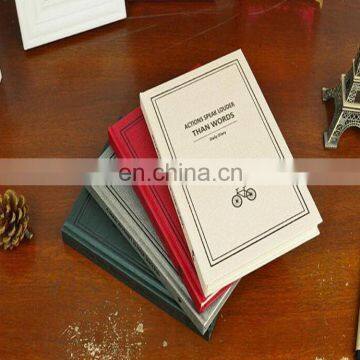 Custom Perfect Binding Hardcover Notebook /Cheap Coloring Notebook Printing With Logo Deboss photo-3