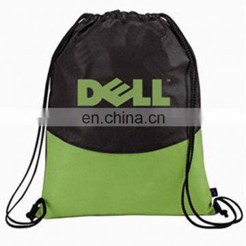 custom nylon polyester drawstring bag waterproof drawstring shoe bag basketball drawstring backpack bag