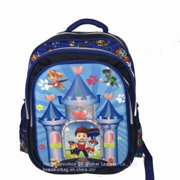 16 inch latest 3D EVA Beautiful Girls' school bag, teenager lightweighted backpack, large capacity shoulder bookbag